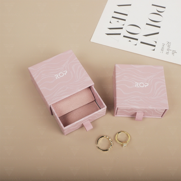 Wholesale Price Custom Printed Jewelry Packaging Sliding Open Cardboard Box